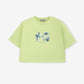 Gulliver Light Green Short Sleeve T-Shirt for Girls - Mini