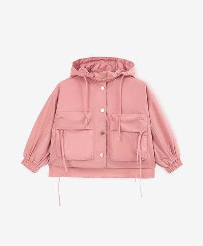 Gulliver Pink Windbreaker for Girls - Mini