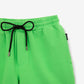 Gulliver Light Green Cotton Fleece Shorts for Boy Junior-Matrix