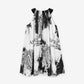 Gulliver Black And White Sundress for Girls - Mini