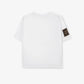 Gulliver White Short Sleeve T-shirt for girls made of organic cotton