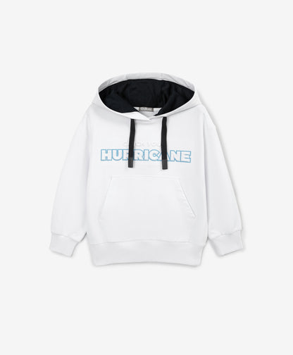 Gulliver White Hoodie for Boys - Mini
