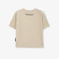 Gulliver Beige boys' T-shirt with shaped applique
