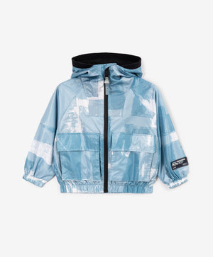 Gulliver Light Blue Windbreaker for Boys - Mini