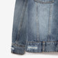 Gulliver Light Blue Denim Jacket for Girl Junior-Hot Heart