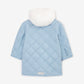 Gulliver Light Blue Demi-Season Short Coat for Girls - Mini