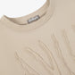 Gulliver Beige boys' T-shirt with shaped applique