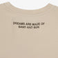 Gulliver Beige boys' T-shirt with shaped applique