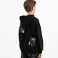 Gulliver Black Zip-Up Sweatshirt for Boys