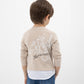 Gulliver Beige Longsleeve t-shirt for Boy