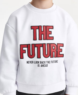 Gulliver Sweatshirt White for Boys Mini - Tartan