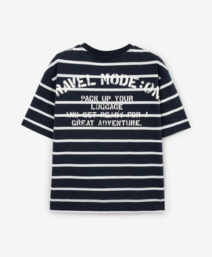Gulliver Blue Short Sleeve T-shirt for Boy Junior-Transit