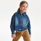 Gulliver Denim shirt Blue for Girls Mini - Irbis