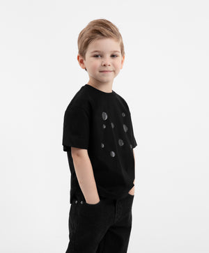 Gulliver Black T-shirt for Boys