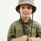 Gulliver Polo Shirt in Khaki with Trendy Uneven Dye for Boy Mini-Expedition