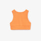 Gulliver  Cropped Ribbed Orange Top for Girl Mini-Court
