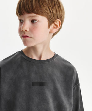 Gulliver Long sleeve t-shirt Black for Boys Junior - Printer
