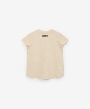 Gulliver Beige T-shirt for Baby Girls
