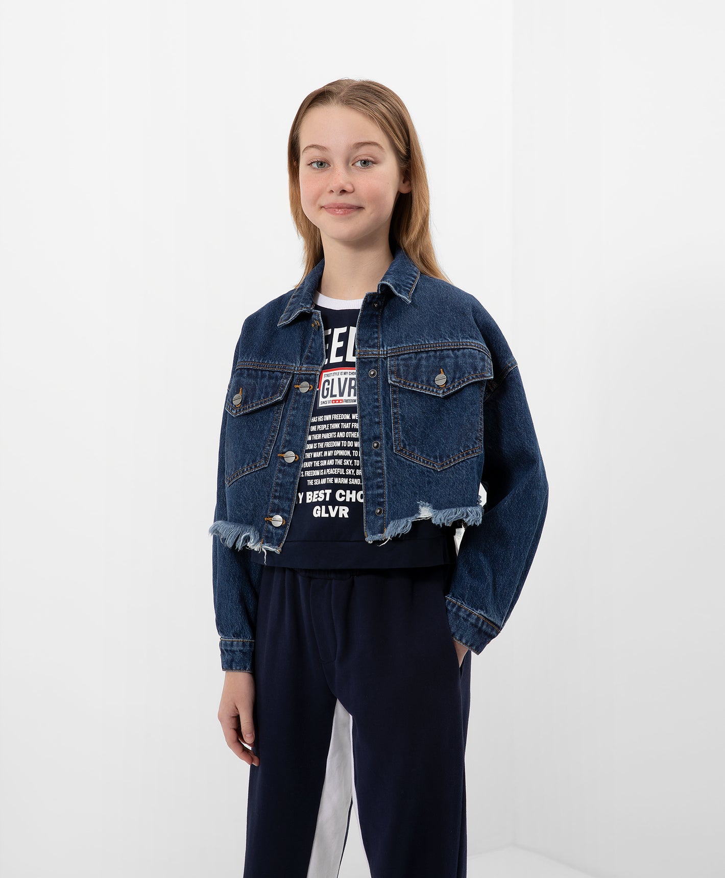 Gulliver Blue Denim jacket for Girls