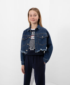 Gulliver Blue Denim jacket for Girls