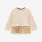 Gulliver Beige Long sleeve t-shirt for Girls