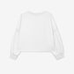 Gulliver White Sweatshirt for Girls
