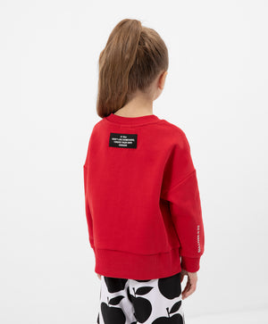 Gulliver Red Sweatshirt for Girls