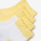 Gulliver Yellow white Socks set of 2 pairs for Girl Baby-Buttercups