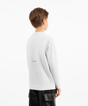 Gulliver White Printed Long Sleeve for Boys
