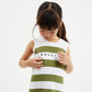 Gulliver Striped Sleeveless Knitted Dress for Girl Mini-Ecuador
