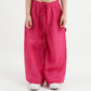 Gulliver Pink Palazzo Pants with Elastic Waist for Girls Mini-Smoothie