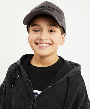 Gulliver Gray Baseball Cap for Boy Junior-Matrix
