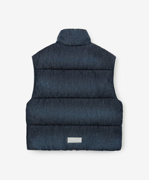 Gulliver Blue Puffer Vest for Boy Junior-Transit