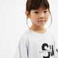 Gulliver Short Sleeve Dress White for Girl Mini-Ecuador