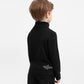 Gulliver Black Knit Turtleneck for Boys