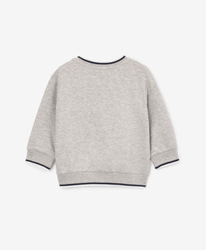 Gulliver Gray Sweatshirts for Boy Baby-Highway
