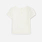 Gulliver White Short Sleeve Blouse for Girls - Baby