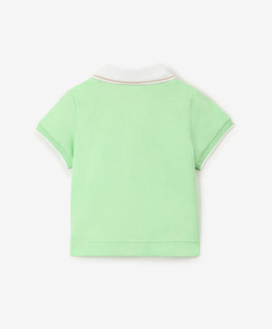 Gulliver Light Green Polo T-shirts for Boy Baby-Africa