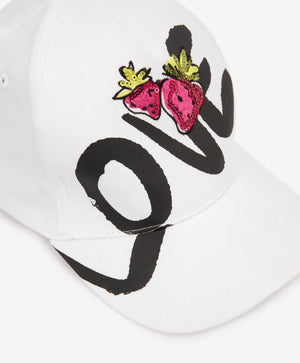 Gulliver White Baseball Cap for Girl Mini-Smoothie