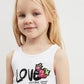 Gulliver White Crop Tank Top for Girl Mini-Smoothie