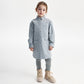 Gulliver Dress Gray for Girls Mini - Polar Owl