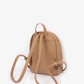 Gulliver Beige Eco-Leather Backpack for Girls