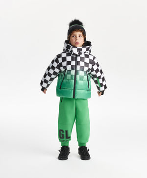 Gulliver Demi-season jacket Black and white for Boys Mini - Drafting