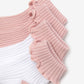 Gulliver Pink White Socks Girl Baby-Pointe Shoes