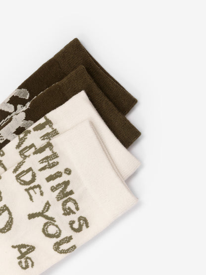 Gulliver Socks, set of 2 pairs Khaki for Boys  Mini - Layout