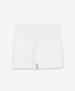 Gulliver White Shorts for Girl Baby-Pointe Shoes