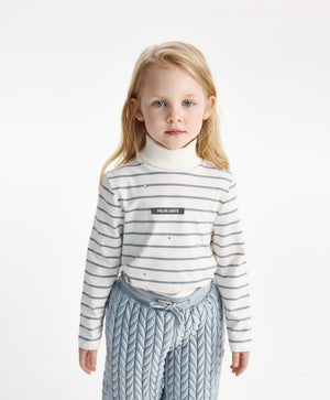 Gulliver Turtleneck Milky color for Girls Mini - Polar Owl