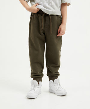 Gulliver Khaki Jogger Pants with Light Wash Effect for Boy Mini-Expedition