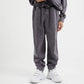 Gulliver Graphite Knit Jogger Pants with Elastic Waist for Boy Junior-Decoupage