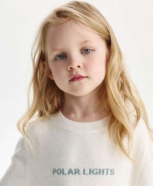 Gulliver Dress Milky color for Girls Mini-Polar Owl